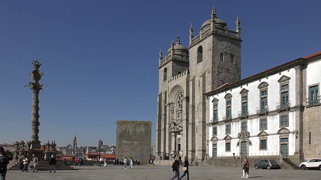 大教堂——葡萄牙波尔图视频素材