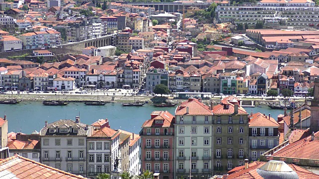 海滨-波尔图，葡萄牙视频素材