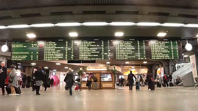 布鲁塞尔中央总站视频下载