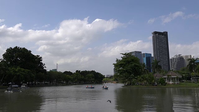 泰国曼谷公园视频素材