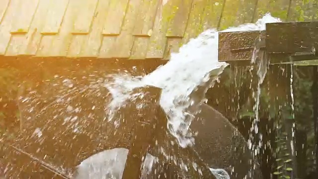 瀑布的慢动作镜头视频下载