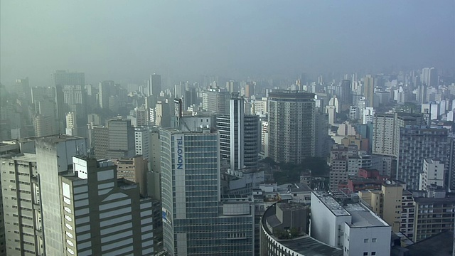 城市景观/圣保罗，巴西视频素材