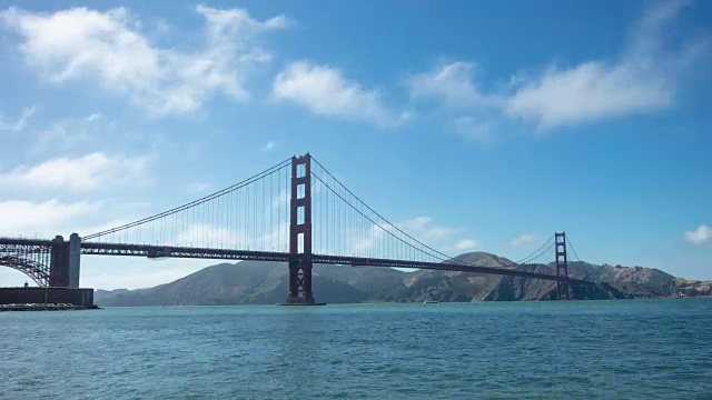金门大桥-旧金山4K视频素材