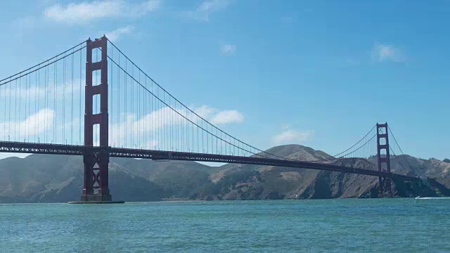 金门大桥-旧金山4K视频素材