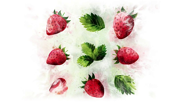 草莓分为浆果类视频下载