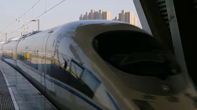 中国江苏省苏州市WS - MS高铁抵达苏州北站视频购买