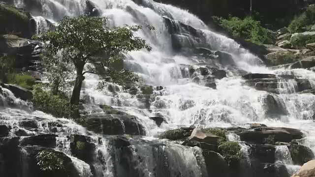 泰国大瀑布视频素材
