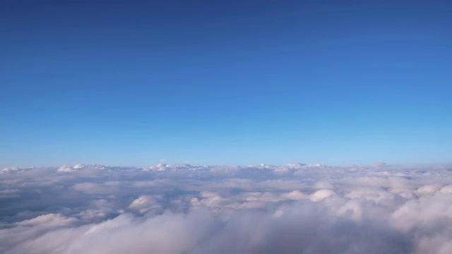 时光流逝-美丽的云海拍摄于富士山视频购买
