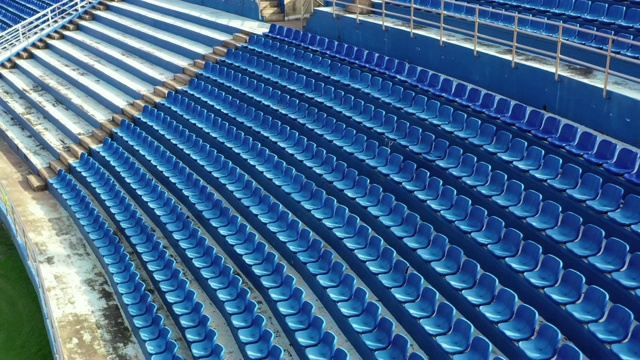 空座位在一个体育场视频素材