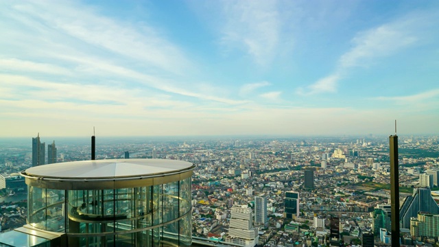 泰国曼谷的城市景观视频素材