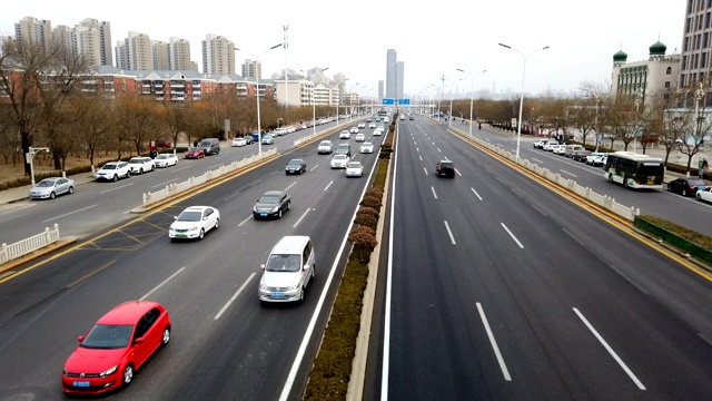 中国天津的交通视频下载