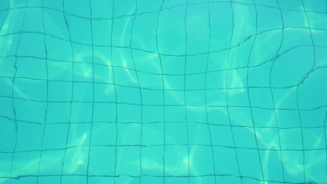 泳池水的背景视频素材