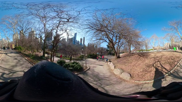 360 VR纽约中央公园曼哈顿POV步行视频下载