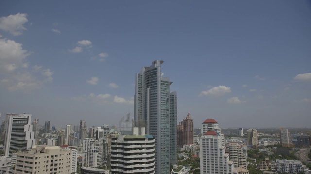 曼谷的摩天大楼视频素材