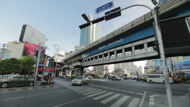 曼谷城市交通视频素材
