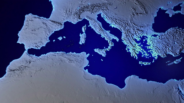 地球与马耳他的边界透明视频下载