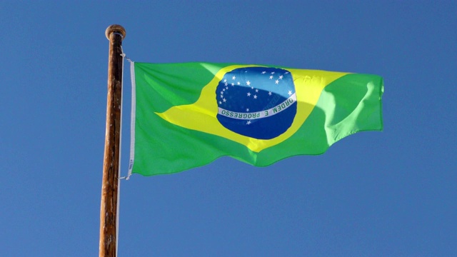 巴西的国旗视频下载
