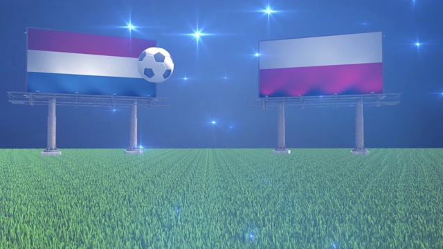荷兰对波兰视频素材