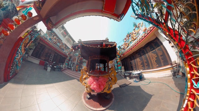 在中国新年节日的中国神龛视频下载