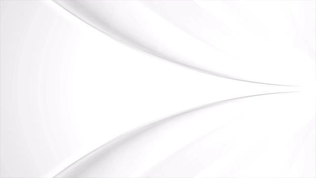 珍珠灰色光滑的波浪抽象现代视频动画视频素材