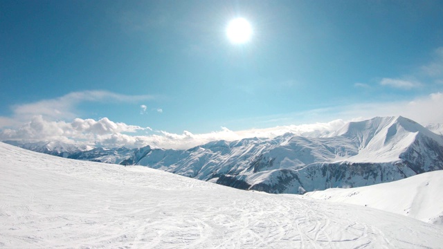 滑雪胜地空中视频购买