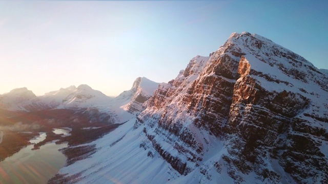 加拿大落基山脉视频素材