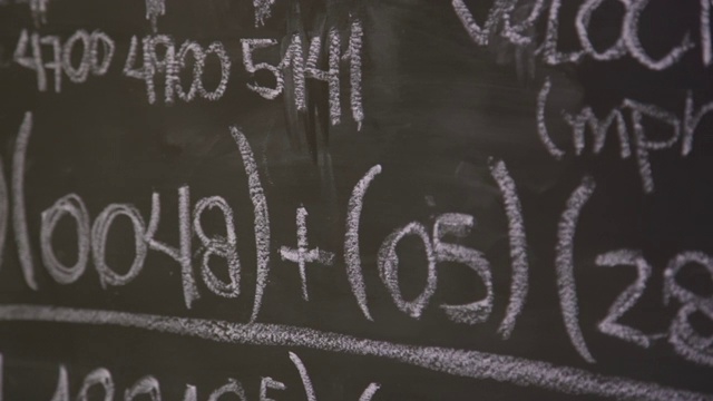 数学数字黑板视频下载