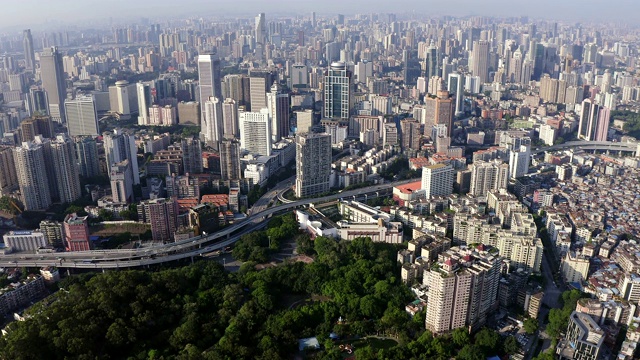 中国广州的4k城市景观视频下载