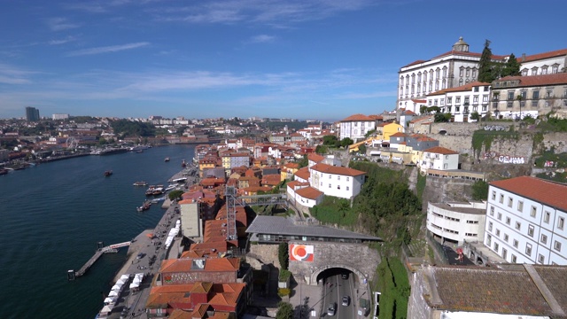 波尔图古城和杜罗河，葡萄牙视频素材