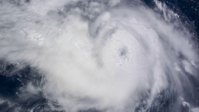 颶風風暴龍卷風，衛星圖像。這段視頻由美國宇航局提供視頻素材