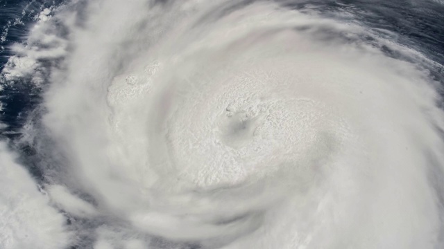 颶風風暴龍卷風，衛星圖像。這段視頻由美國宇航局提供視頻素材
