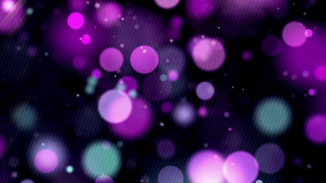 抽象背景的紫色和蓝色的圆形灯视频素材