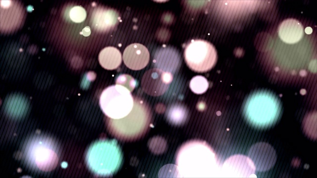 粉彩圆形灯的抽象背景视频下载