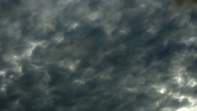 风暴云景戏剧性的天空背景视频素材