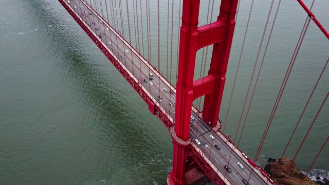 旧金山金门大桥交通视频下载