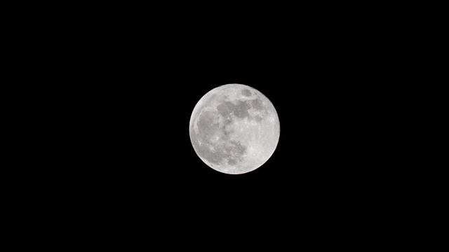 T/L延时视图的月亮通过天空视频素材