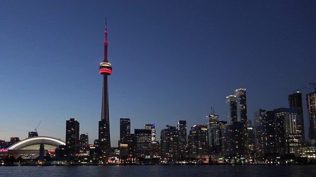 加拿大多伦多夜景视频下载