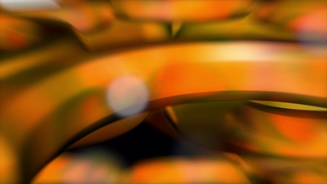 运动中的橙色结构的抽象背景视频素材