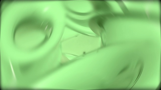 淡绿色背景散焦物体在运动视频下载