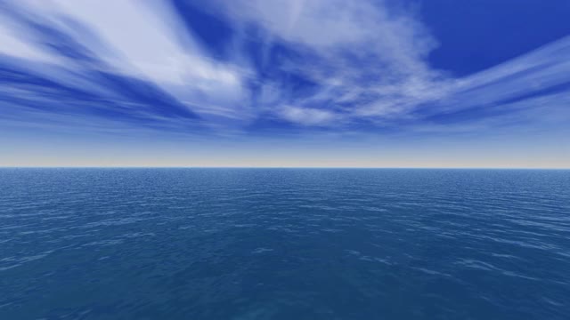 云的时间流逝在海上desu与蓝天视频下载