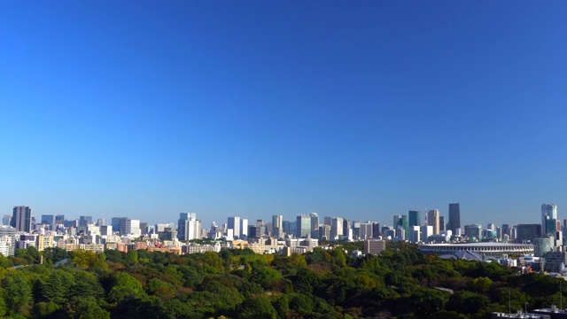 新宿的東京天際線視頻下載