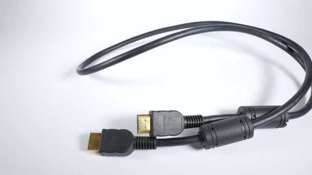 HDMI电缆视频素材