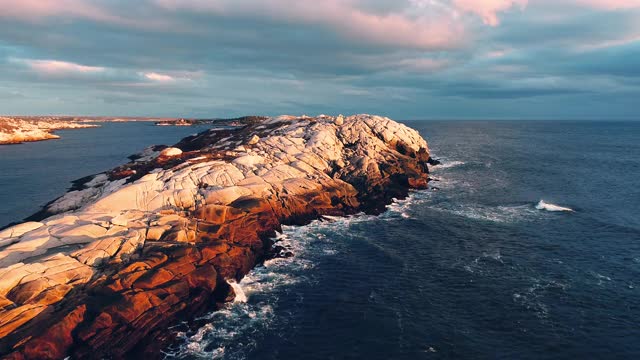 Nova Scotian海岸线视频素材