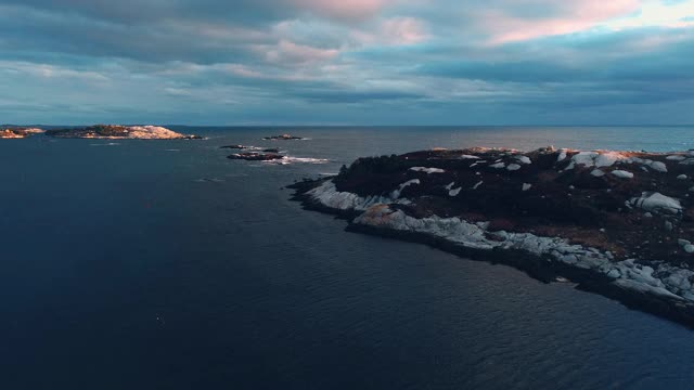 Nova Scotian海岸线视频素材