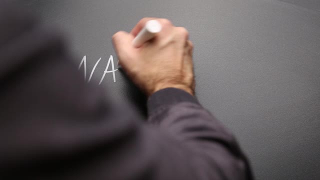 在黑板上手写“旅游癖”并做记号视频下载