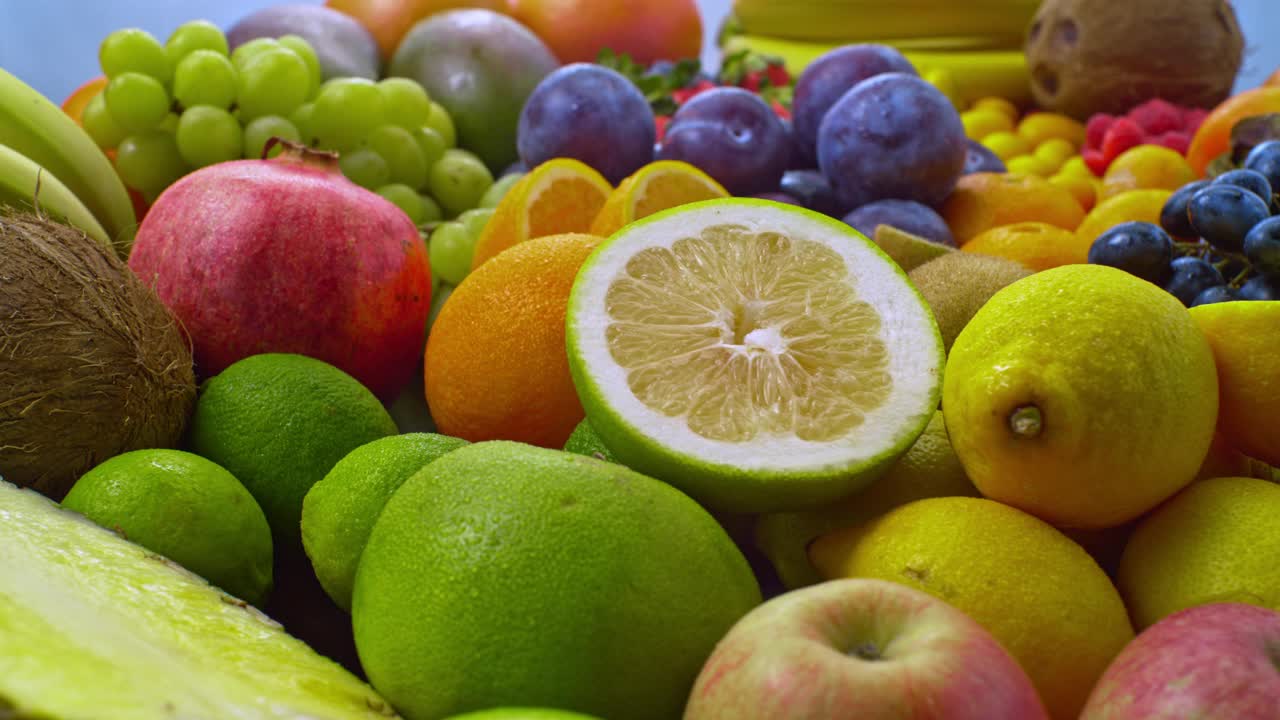 SLO MO LD等柑桔类水果品种轮作视频下载