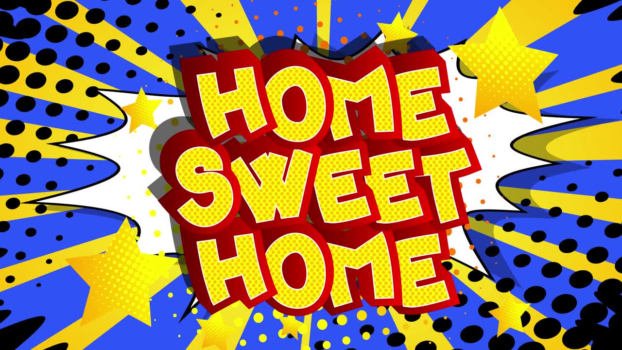 家甜蜜的家-动画标签字视频下载