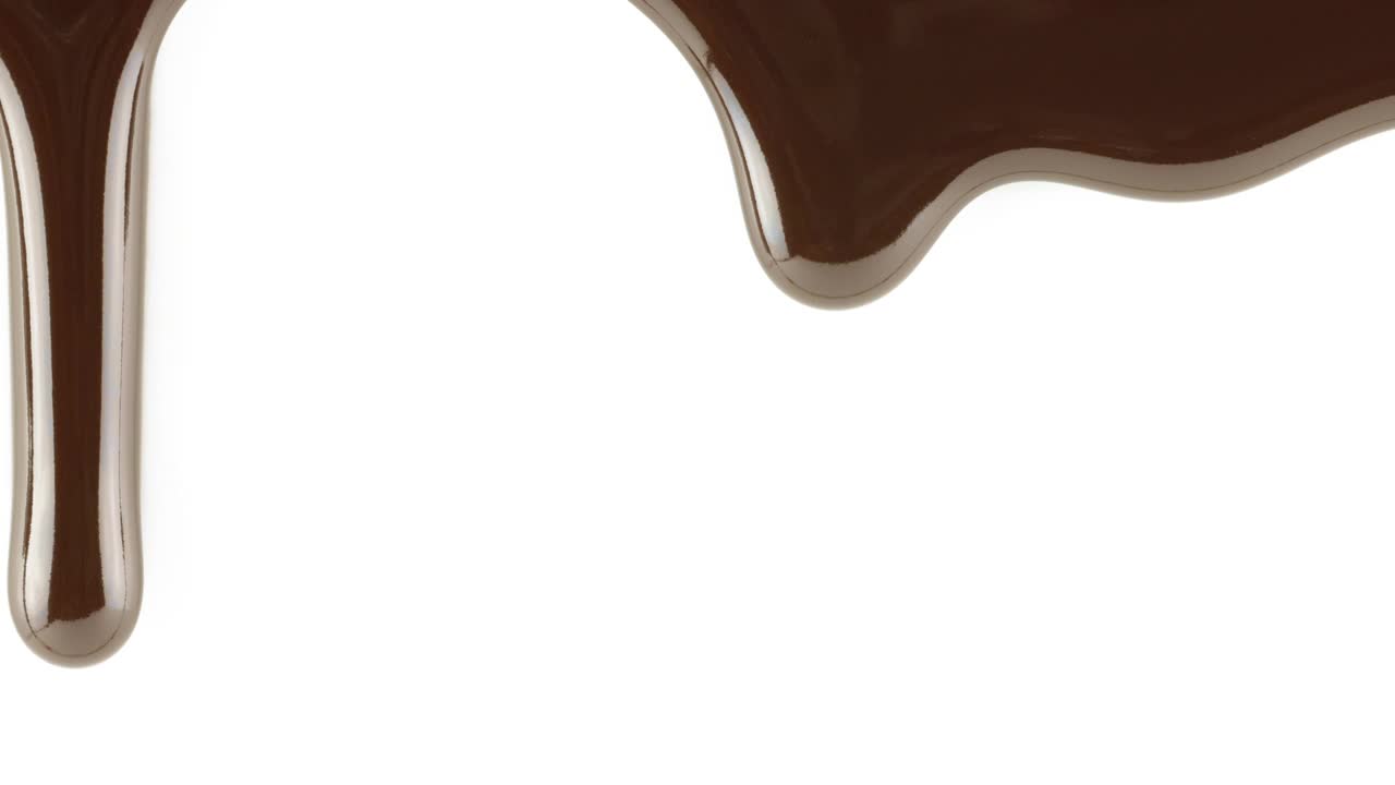 巧克力流视频素材