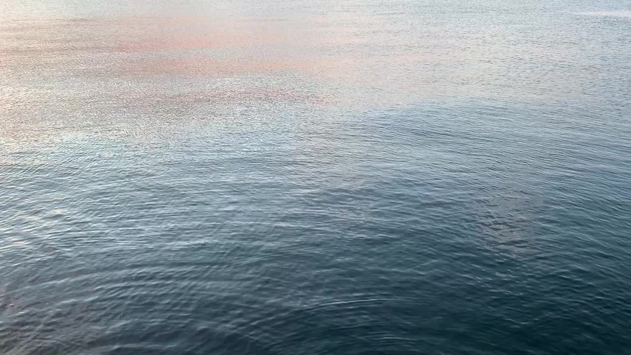 日内瓦湖和瑞士海岸的日落视频素材