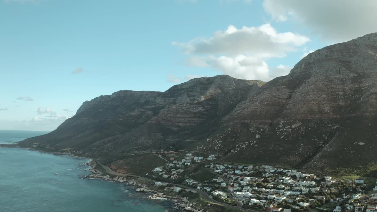 美丽的开普敦，南非空中/无人机视图- 4k - stock视频视频下载